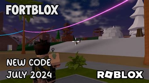 Roblox Fortblox New Code July 2024 Youtube