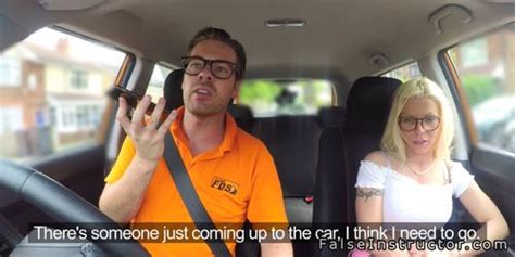 After Broke Up Busty Blonde Bangs Instructor Tnaflix