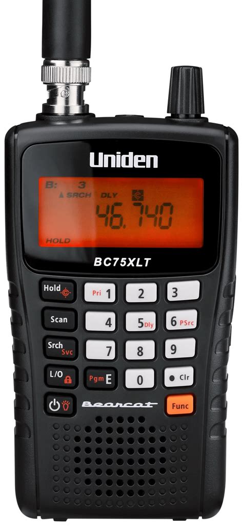 Uniden BC75XLT Handheld Analog Radio Scanner – Uniden America Corporation