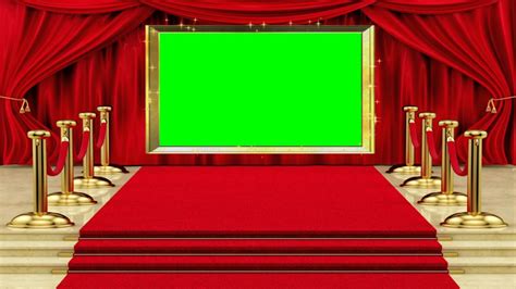 Футаж Золотая рамка хромакей - YouTube