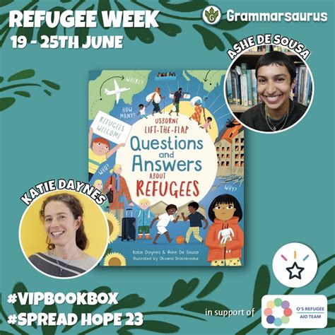 Refugee Week Revealed 19 25th June 2023 Vip Reading