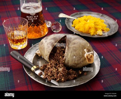 Traditional Haggis Stock Photo - Alamy