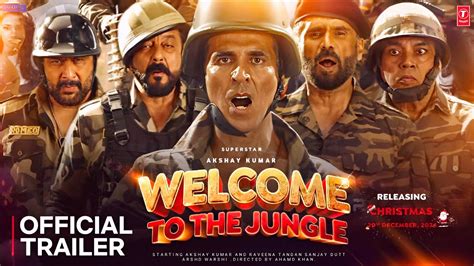 Welcome To The Jungle Official Trailer Welcome 3 Akshay Kumar