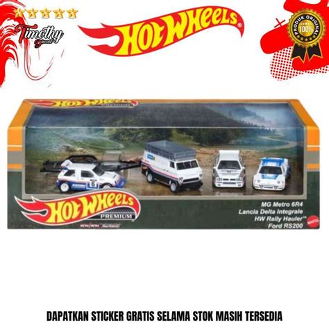 Promo Hot Wheels Premium Diorama Rally Legend Set 2023 Segel Original Diskon 4 Di Seller
