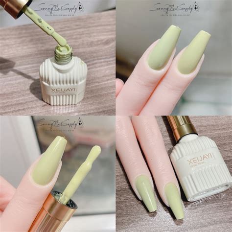 Dòng sơn gel sữa Nhật Hàn XEIJAYI ml các màu hot sơn gel màu XANH BƠ ĐỎ BẦM NÂU SỮA