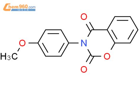 153694 55 4 2H 1 3 Benzoxazine 2 4 3H dione 3 4 methoxyphenyl 化学式