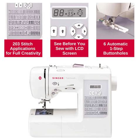 SINGER® Patchwork™ 7285Q Sewing & Quilting Machine | SINGER®