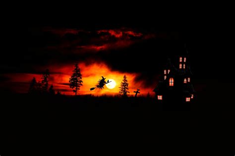 Halloween Witch Fantasy Wallpaper,HD Artist Wallpapers,4k Wallpapers ...