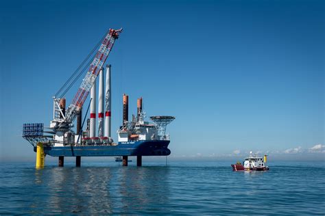 Offshore Wind Farm Saint Nazaire France Jan De Nul