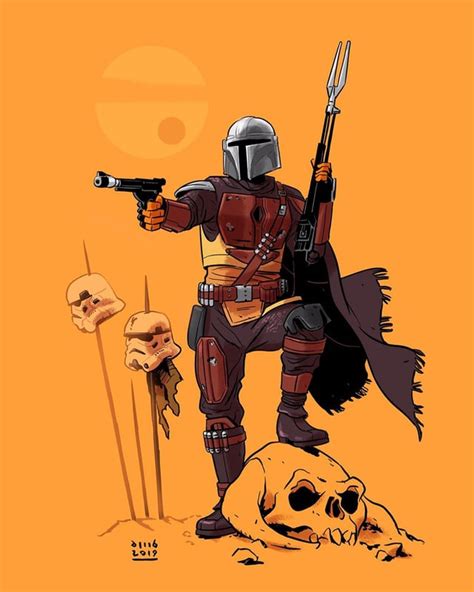 The Mandalorian - Official concept art from Ch. 1 (9/10) by Christian Alzmann : ImaginaryJedi