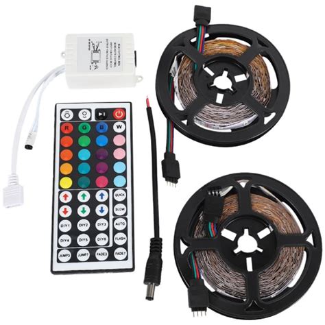 M Leds Smd Rgb X M Led Light Strip Key Ir Remote