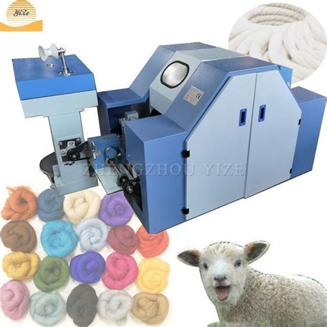 Mini Worsted Yarn Fiber Wool Net Sliver Combing Machine Fabric Knitting