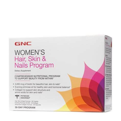 Gnc Women S Hair Skin Nails Program