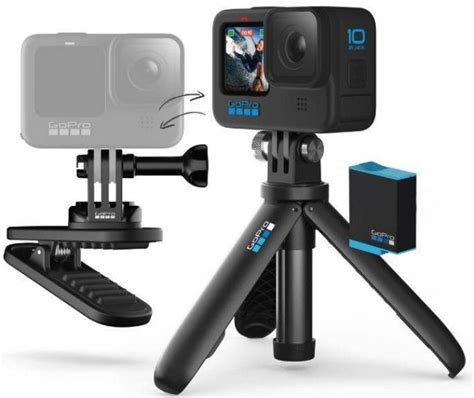 Gopro Hero Swivel Clip Battery