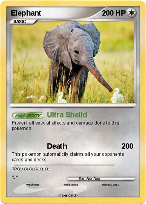 Pokémon Elephant 174 174 - Ultra Sheild - My Pokemon Card