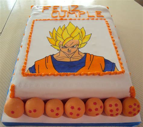 Fiesta De Dragon Ball Fiesta De Goku Pasteles De Goku Pi Ata De Goku