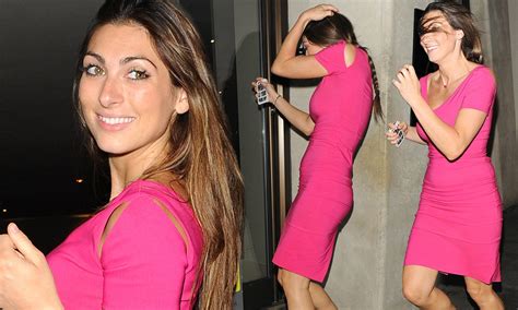 Luisa Zissman Runs Inside In Flip Flops And A Messy Plait Before Posing In Heels And Her Hot