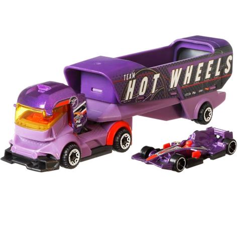Hot Wheels City Big Rig Heat kisautó szállító kamion szett JátékNet hu