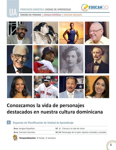 Pdf Conozcamos La Vida De Personajes Destacados En Nuestra Lei