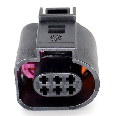 6 Pin Female Automotive Waterproof Electrical V W Connector 1J0973713 ...