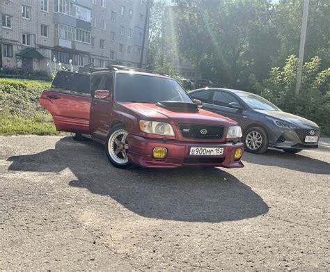 Короткий трос ручника — Subaru Forester (SF), 2 л, 2000 года | своими ...