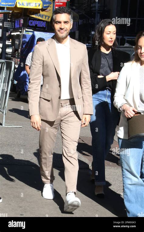 New York, NY, USA. 10th Apr, 2023. Ramon Rodriguez seen at Good Morning America promoting the ...