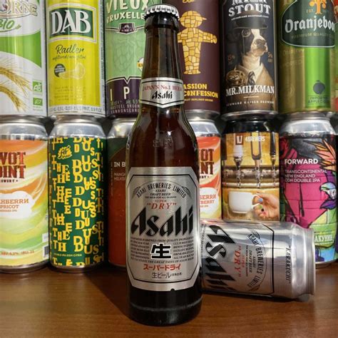 Asahi Super Dry (Lager - Japanese Rice) - Обзор и дегустация пива ...