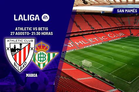 LaLiga EA Sports Athletic Club Betis horario y dónde ver en TV hoy