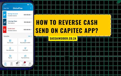 How To Reverse Cash Send On Capitec App Sassa Insider