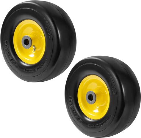 Amazon Ltnicer Pcs X Flat Free Lawnmower Tire On Wheel