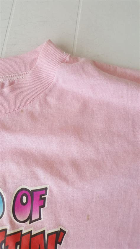 Vintage S I M Tired Of Busting My Ass T Shirt Adult Large Iron On