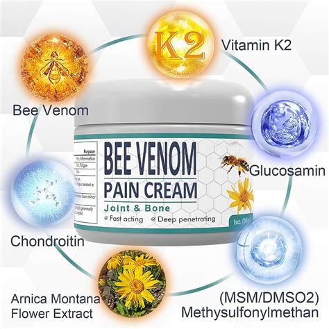 Bee Venom Pain Cream, Bee Venom Pain And Bone Healing Cream,new Zealand ...