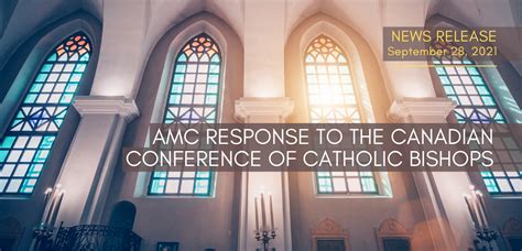 Amc Response To The Canadian Conference Of Catholic Bishops Assembly