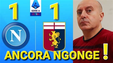 Napoli Genoa Gol Di Ngonge In Live Recuperata Sul Finale