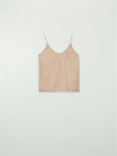 Top cu bretele subțiri Culoare nude SINSAY ZA169 02X