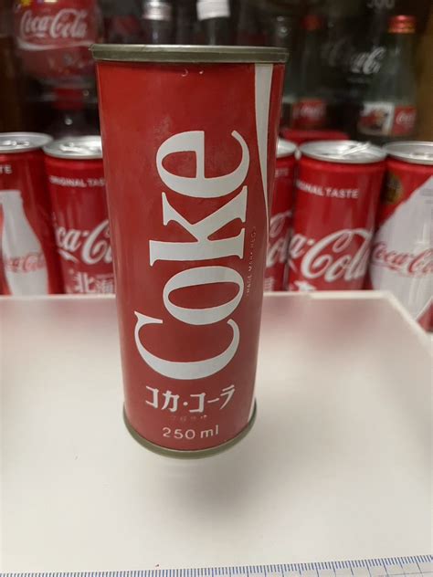 Yahooオークション コカコーラグッズ 250ml スリム缶 空缶 自販機用