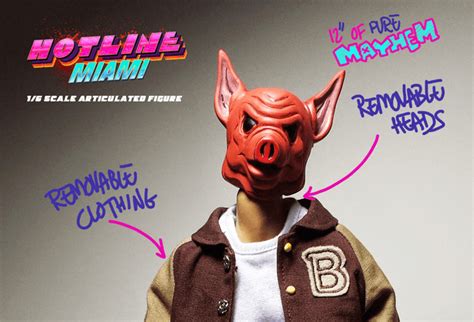 Hotline Miami Action Figures Are A Thing I Missed Last Week | ForeverGeek