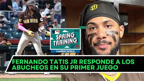 Todo Lo Sucedido En El Regreso De Fernando Tatis Jr Con Los Padres De