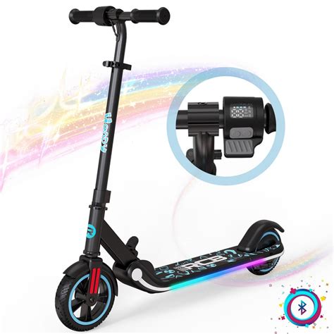 Trottinette Electrique Pliable Enfants 6 12 Ans Rcb Écran Led