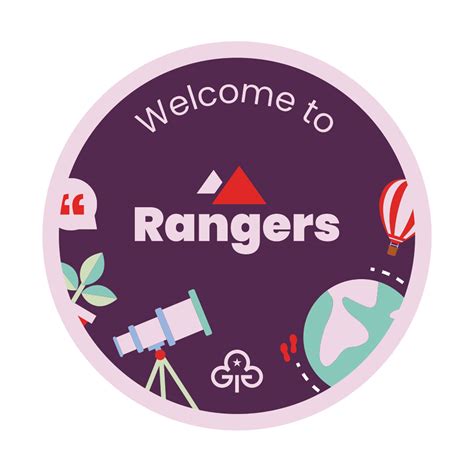 Welcome To Rangers Badge N Girlguiding Anglia