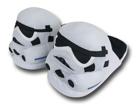 Star Wars Stormtrooper Plush Slippers - GeekAlerts