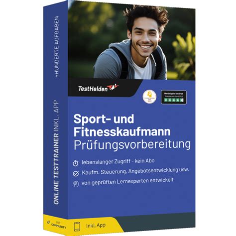 Sport Und Fitnesskaufmann Pr Fung Ihk Ben Online Testtrainer