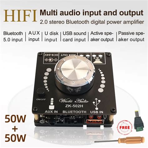 Zk H Wx Tpa D Hifi Stereo Bluetooth Digital Power