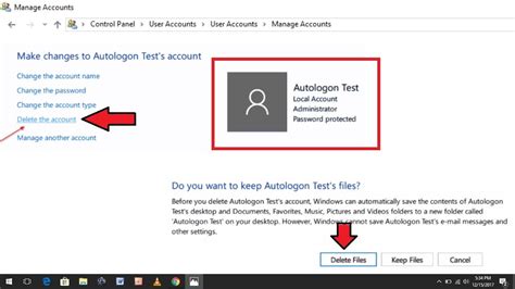 How To Delete Administrator Account In Windows Youtube