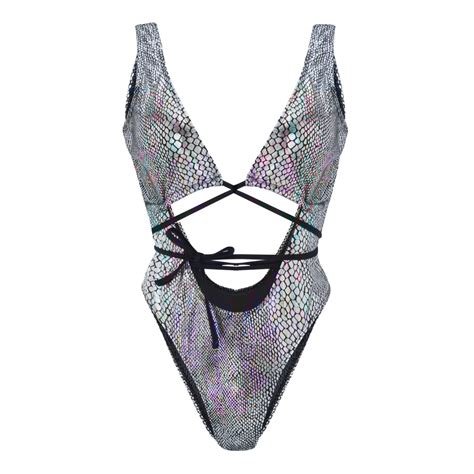 Sonwsong One Piece Swimsuit Women Women S Abstract Floral Print Cover Up Monokini Bikini Piece