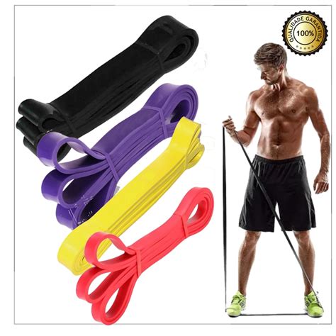 Kit Super Band Extensor Elástico Faixa 4 Itensidade Shopee Brasil