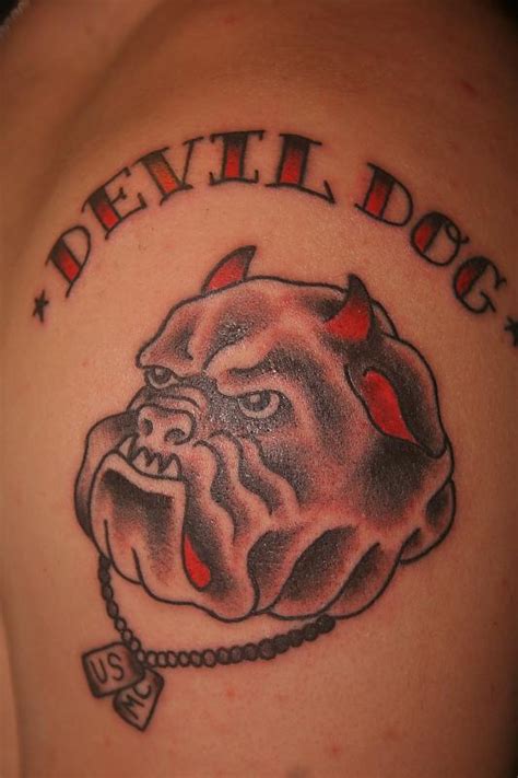 Devil Dog Tattoo