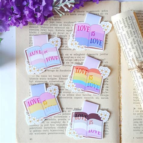 Pride Flags Lgbt Gay Bisexual Transgender Asexual Pansexual Magnetic Bookmark Art Print