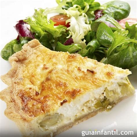 Quiche De Queso Y Puerros Receta F Cil Y R Pida Para La Familia