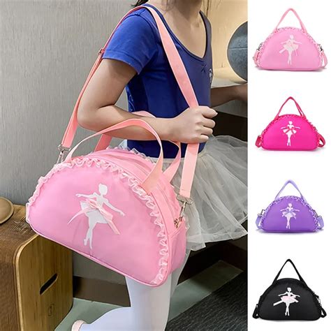 Bolsas De Ballet Para Ni As Bolso De Encaje Impermeable Bolso De